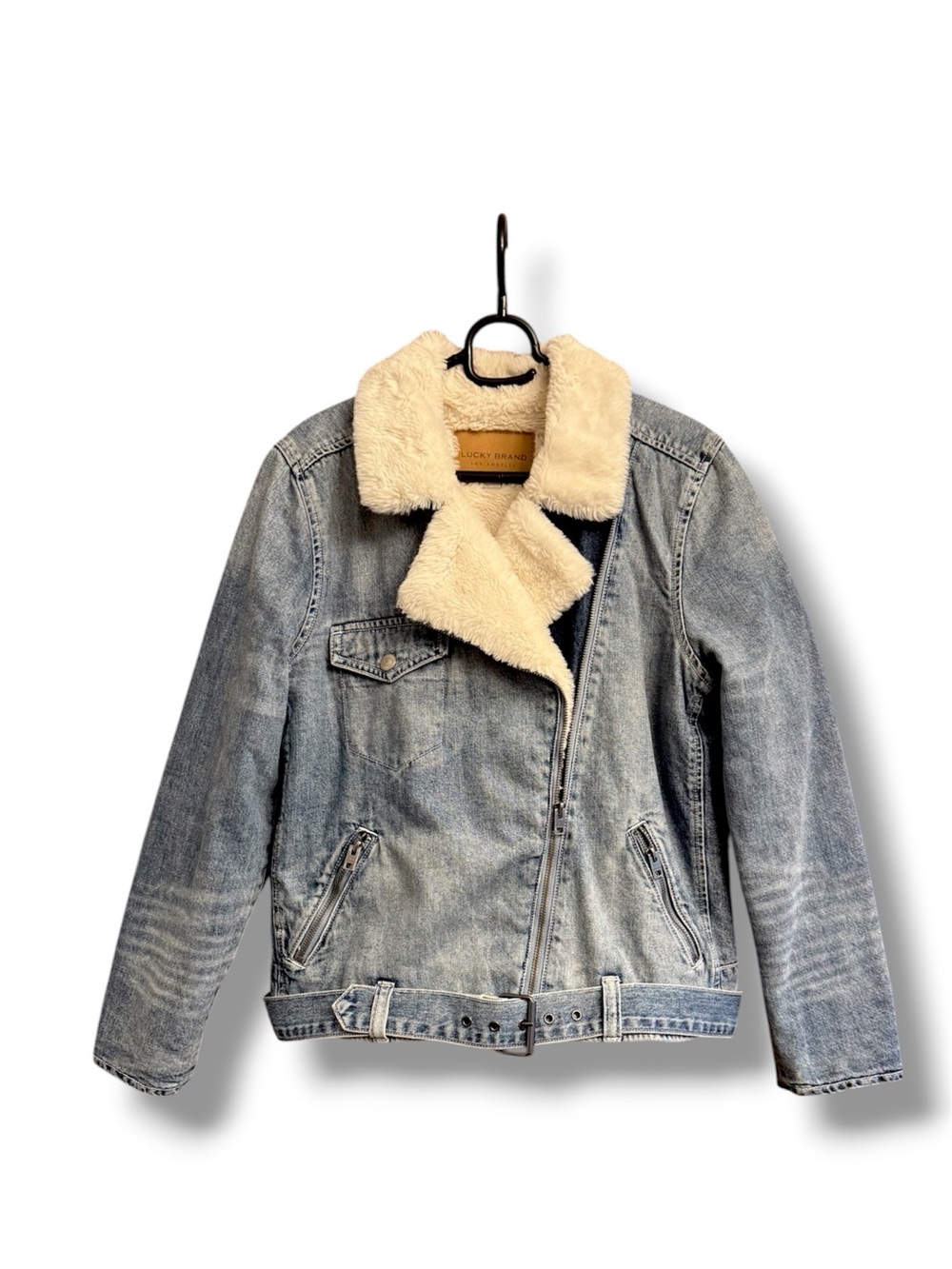 Lucky Brand Sherpa Denim Jacket